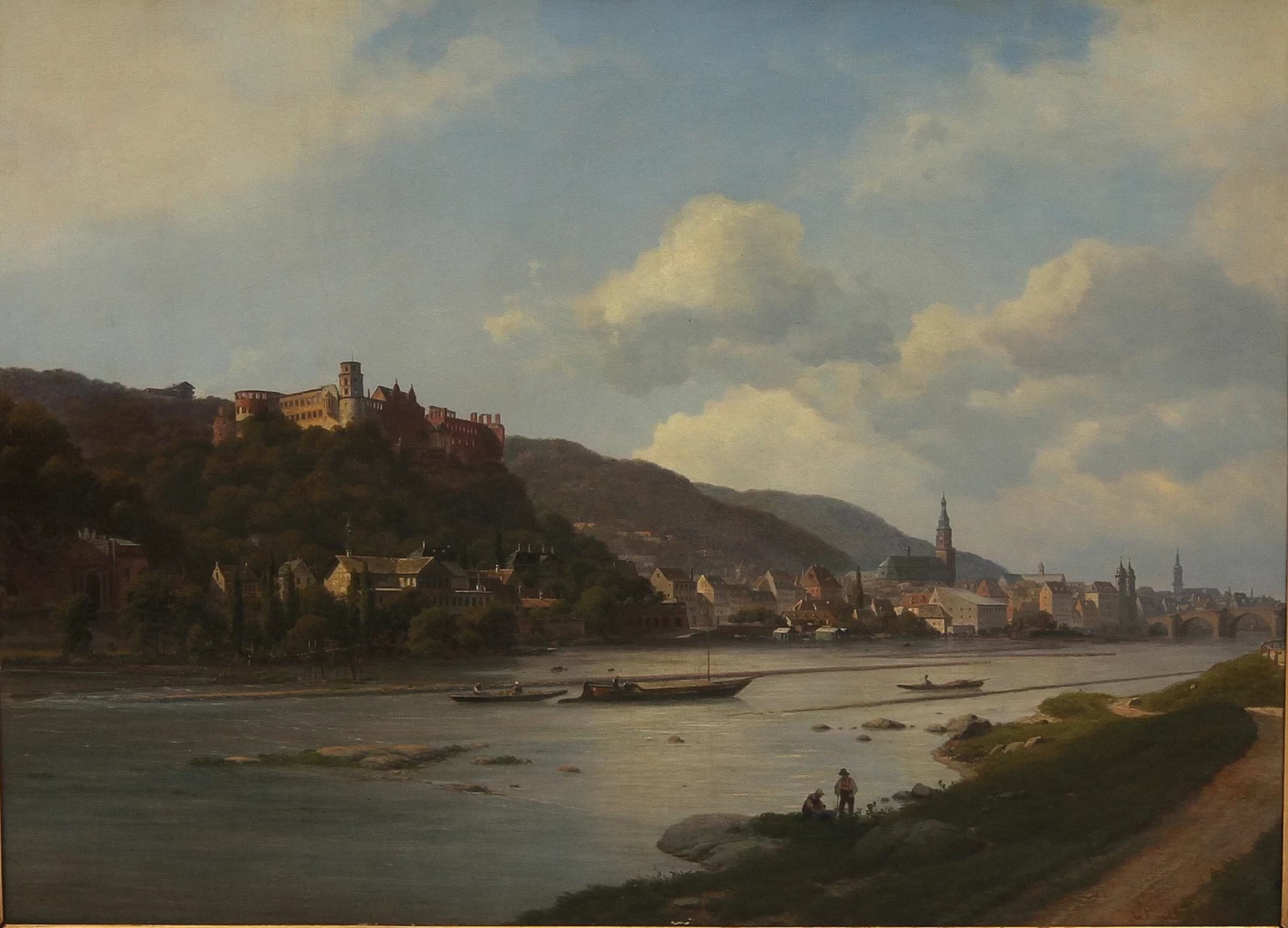 Heidelberg Slot, 1862